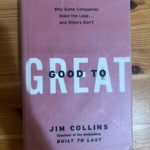 Good to Great Jim Collins 2001 First Editition First Printing Used - Good $100
